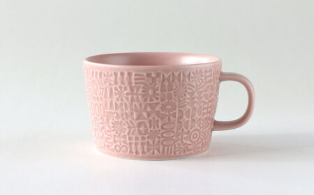 【波佐見焼】PATTERNED シリーズ antique rose 4点セット【BIRDS’ WORDS】[CF090]