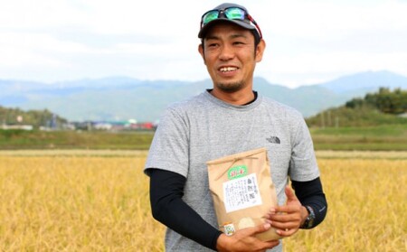 定期便 12ヶ月 米 たごもり農園の自然米 ヒノヒカリ 2kg 小郡産 栽培期間中 農薬不使用 お米 コメ 精米 12回 お楽しみ