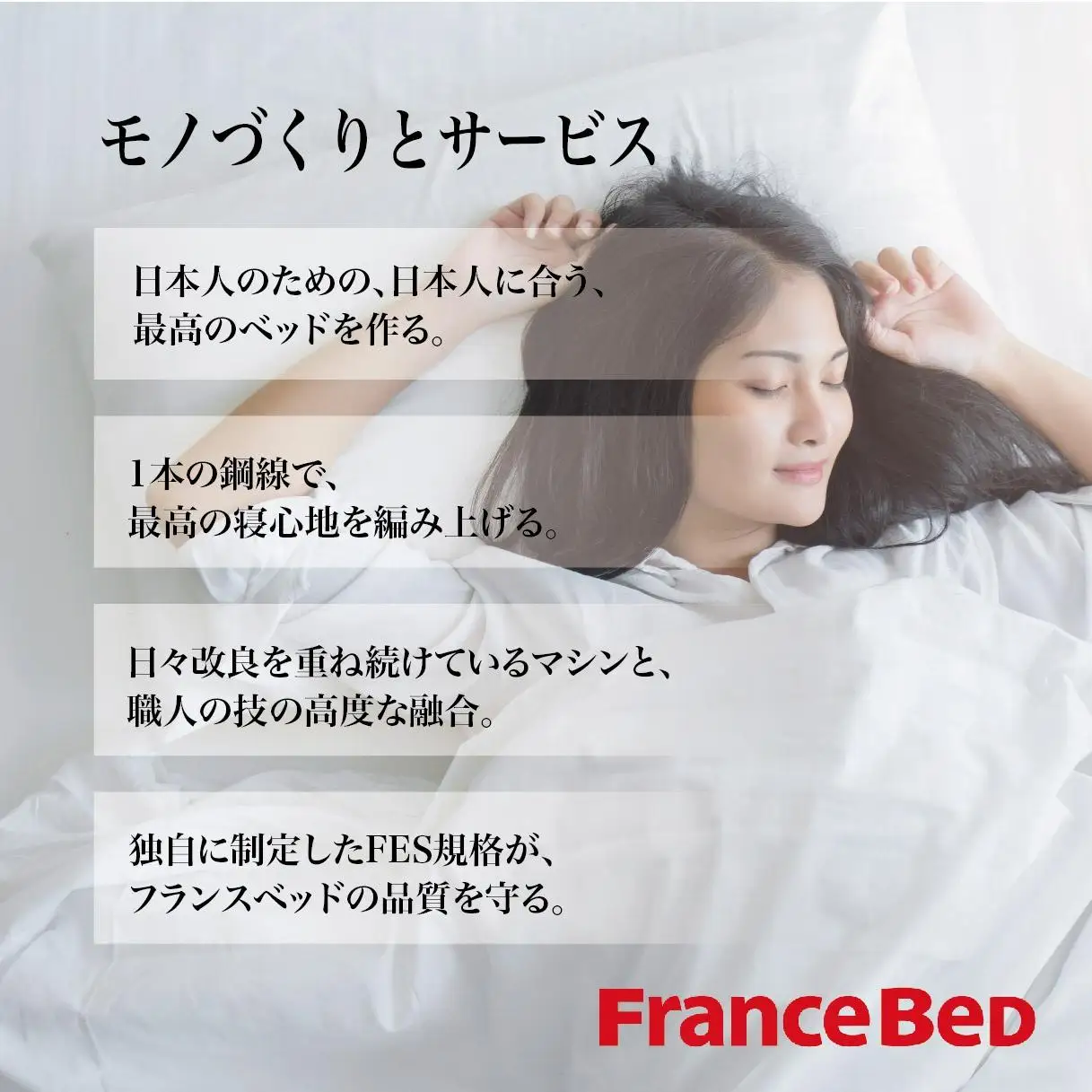 フランスベッド PR70-06C（収納タイプ）上峰町オリジナルマットレス付き シングル R-309