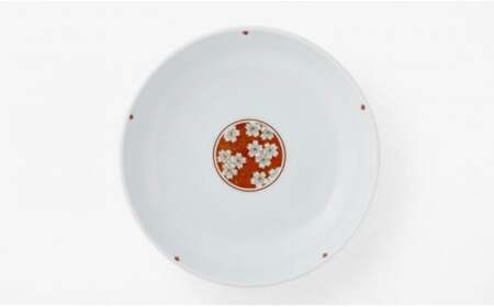 有田焼 桜丸紋 ペアアルテ・プレート【深川製磁】食器 器 うつわ 和食器 縁起柄 A40-339
