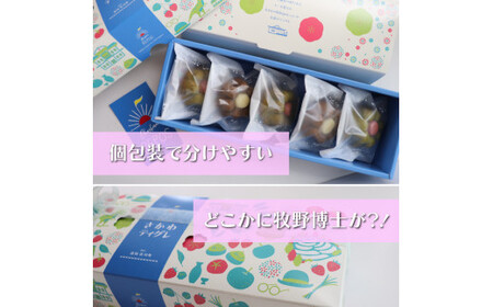 【ふるさと納税】＜おかしの家Repos(ルポ) さかわティグレ＞焼き菓子 個包装 フィナンシェ マドレーヌ リングケーキ 佐川茶 焙じ茶 ほうじ茶 ギフト プレゼント 化粧箱入 菓子職人手作り 保存料不使用【常温】チョコレート ガナッシュ 牧野富太郎 らんまん