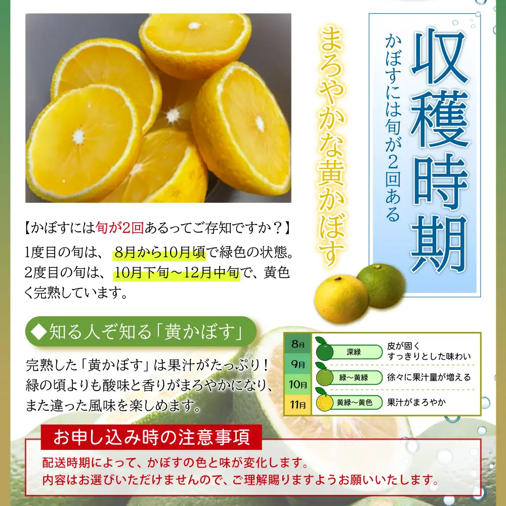 カットしてわかる魔法の香り「有機栽培かぼす」 2㎏箱入り K1
