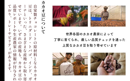 【YUI WORK】 生ガトーショコラ1本とオリジナルチョコレートバーおまかせ4枚 詰め合わせセット 