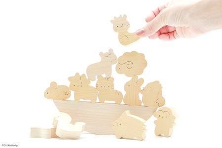 積み木 日本製 干支の積み木[夢作房てげてげ 宮崎県 日向市 452060766]