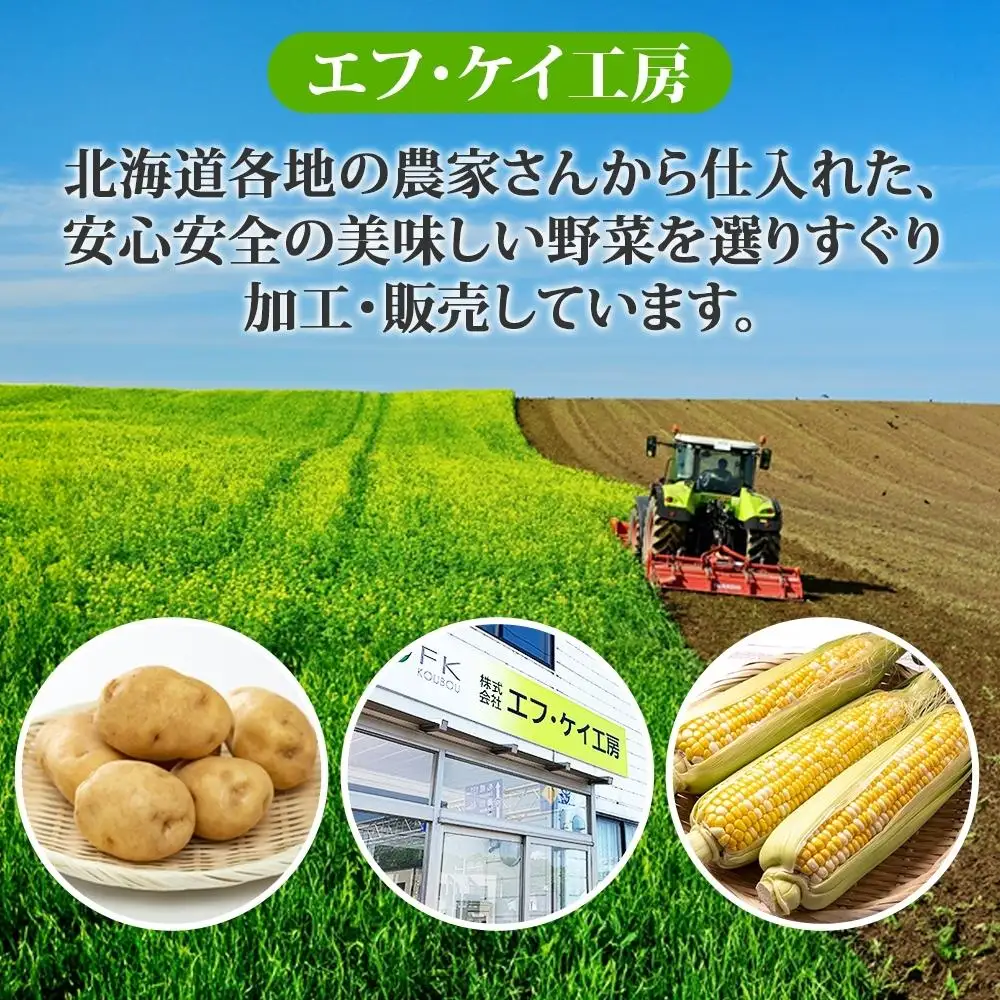 【北の大地からお届け】 一口 コロッケ（コーン・かぼちゃ　各1kg×2種）| コロッケ _04220