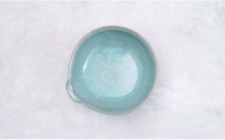 有田焼 貫入片口鉢 2個セット【梶原大敬 茂正工房】食器 うつわ 器 青磁 作家 35000円 3.5万円 A35-504