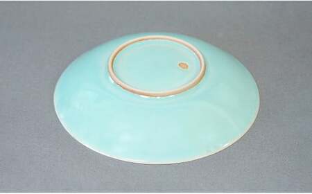 有田焼 翡翠大皿 2枚セット【梶原大敬 茂正工房】 器 うつわ 食器 皿 大皿 パスタ皿 カレー皿 ワンプレート 2枚 セット ペア 青磁 翡翠 青 ブルー グリーン 作家 手仕事 ろくろ シンプル 電子レンジ対応 60000円 6万円 A60-98
