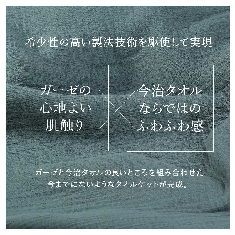 （今治タオルブランド認定品）ASiTA SMOOTH シリーズ タオルケット１枚 ライトグレー【I002190KT1LGY】