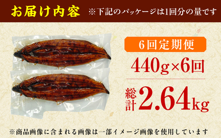 【6回定期便】特大蒲焼（220g×2尾） / 鰻 うなぎ ウナギ かば焼き 蒲焼き ウナギ うなぎ 鰻 鰻の蒲焼き うなぎ[AFBS007] うなぎ ウナギ うなぎ 鰻