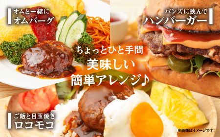 飛米牛入りデミグラスハンバーグ 180g×2枚 湯煎ハンバーグ