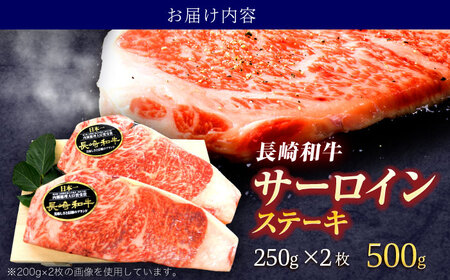 長崎和牛サーロインステーキ500g(250g×2枚)[OCE045]サーロイン ステーキ