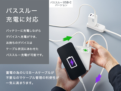 CIO モバイルバッテリー 10000mAh SMARTCOBY Pro SLIM ホワイト｜充電器 [2186]