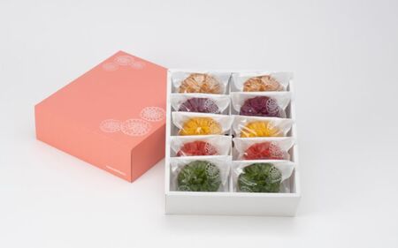 花咲かりん詰め合わせ箱 5種10個入り【kkmn0004】