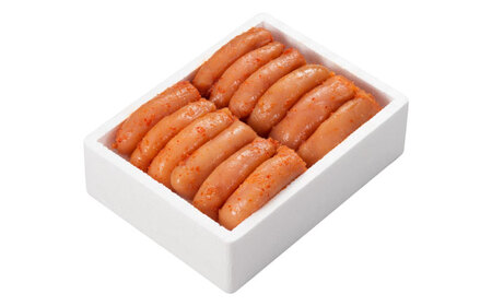 【氷温熟成辛子明太子】無着色　切れ子（切上）500ｇ（250ｇ×2）1箱 [ABDL002] 