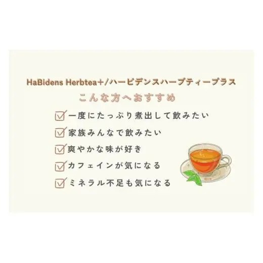 CE134　HaBidens HerbTea＋ ハービデンスハーブティープラス / （31包タイプ）
