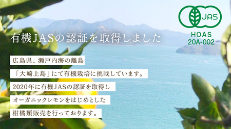 オーガニック 瀬戸内レモン 10kg 【2027年 1月 〜 5月 出荷】 先行予約