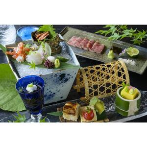 【国登録有形文化財　旅館大橋】平休日1泊2食付 ペア宿泊券《温泉内呂付準特別室和室》