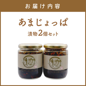 【先行予約】あまじょっぱ(漬物2個セット)【074-0004】
