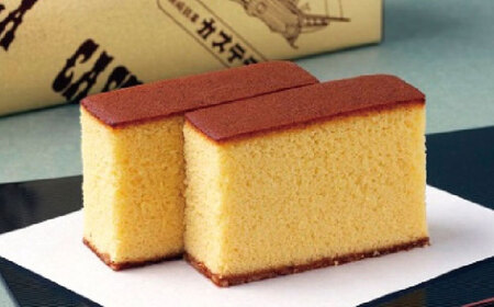 【お中元対応可】長崎カステラ 1号(580g、10切)×2本 / かすてら カステラ お菓子 おやつ スイーツ / 諫早市 / 株式会社異人堂 [AHBF006]