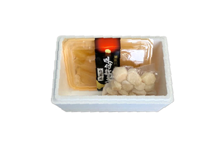 味付け数の子(白醤油)200g、ほたて貝柱200g A-70062