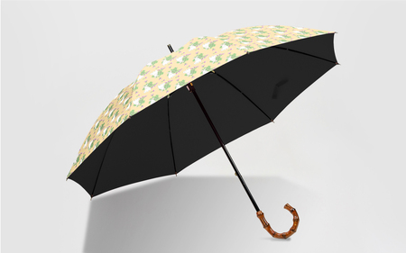 EMILY BURNINGHAM 晴雨兼用スライドショート傘 ラビッツアンドターニップ