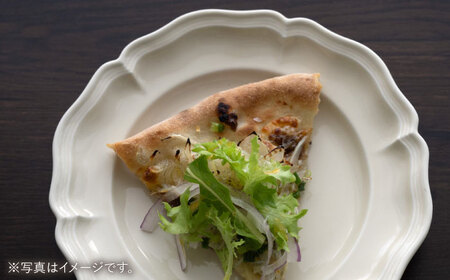 【波佐見焼】ombre de fleur プレートL ミルキーホワイト 2枚セット 食器 皿【翔芳窯】[FE367]