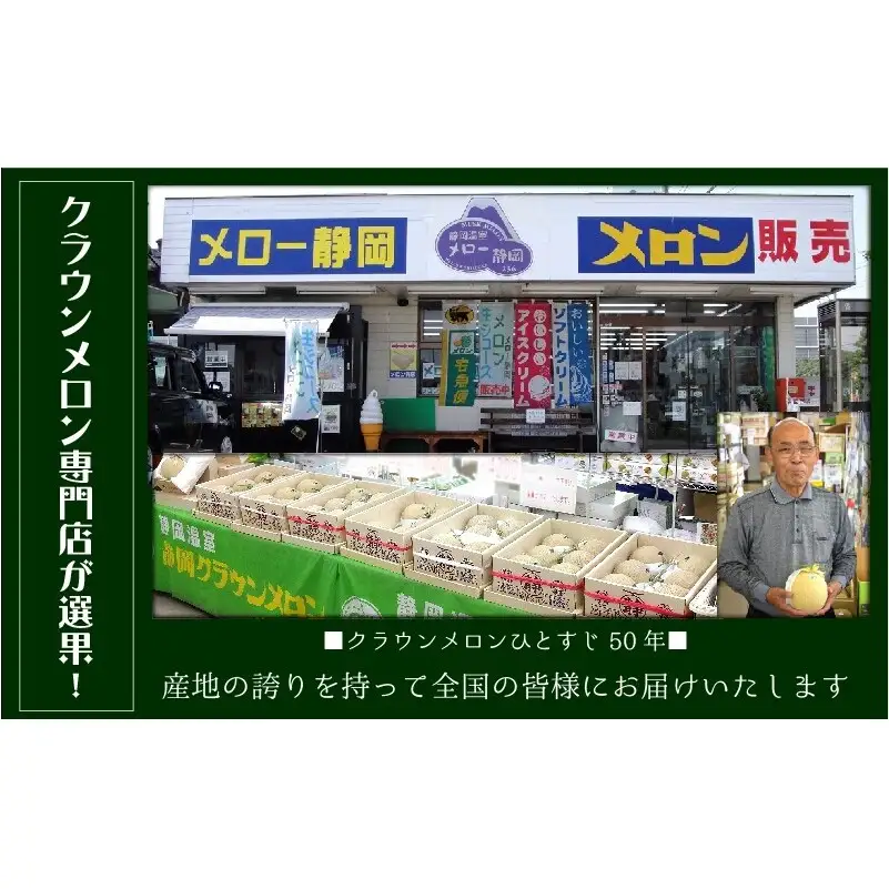 『クラウンメロンの子メロン』 メロン 人気 厳選 ギフト 贈り物 デザート グルメ フルーツ 果物 袋井市 果物類 メロン青肉 