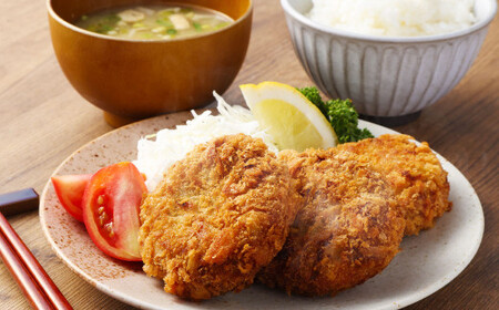 【3ヶ月定期便】 夢咲牛 メンチカツ 計約800g 約80g×10個 ｜ 遠州夢咲牛 惣菜 おかず 冷凍