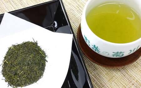 【6ヶ月定期便】 こだわり製法で作った高級菊川茶 計200g 100g×2本 セット 【深蒸し 煎茶】 深蒸し茶 緑茶 お茶 菊川茶 日本茶 静岡茶