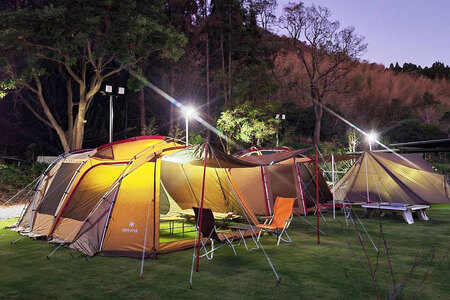 キャンプ場 補助券 CAMP FIELD & DOG RUN SUZU 10,000円分 [鈴建 宮崎県 日向市 452061071-d]