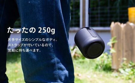 FUNLOGY Portable Mini / ポータブルスピーカー white Bluetooth 家電 スピーカー 高音質 小型 軽量 ポータブル ワイヤレス