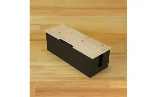 タツクラフト ひのき張り ケーブルBOX L 【Tk278】【ttcf088】