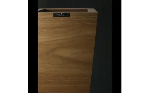 タツクラフト Bosk バスク ダストボックス スクエア 7Lブラウン 【Tk297】【ttcf922-db-br-7】