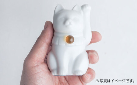 【瀬戸焼】＜招き猫＞Jeramic 2体セット ターコイズ12月 【m.m.d.】 / インテリア ネコ 風水 誕生石 [BBAC011]