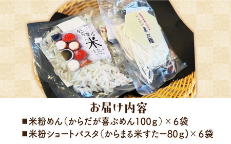 高槻産 米粉 100％ 米粉めんセット[AOAW021]米粉