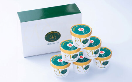 【2026年4月以降発送】福岡産 あまおう ジェラート 100ml×6個 桂川町/南国フルーツ株式会社 [ADBW015] あまおう ジェラート あまおういちごアイス あまおう あまおう いちご いちごアイス