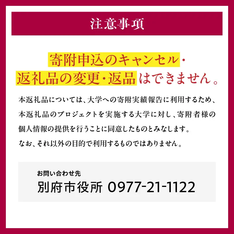 【返礼品なし】立命館アジア太平洋大学（APU）学生と地域との交流事業への応援寄付（1口2000円）_B001-057