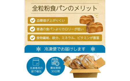 【定期便 3回】国産小麦粉を使用したこだわりの食パン 食べ比べ4種セット | ﾊﾟﾝ 食パン 全粒粉 ﾊﾟﾝ 国産小麦100% ﾊﾟﾝ 玄米 ﾊﾟﾝ ゆめかおり ﾊﾟﾝ 冷凍 ﾊﾟﾝ 詰合せ ﾊﾟﾝ 茨城県 ﾊﾟﾝ 龍ケ崎市 ﾊﾟﾝ