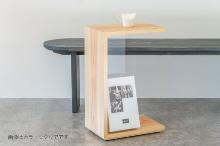 サイドテーブル 木製 Grain Side Table 黒森 1点 [丸平木材 宮城県 南三陸町 30bf0002-a]