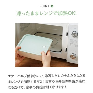 弁当箱 保存容器 タッパー システム コンテナ ランチ 4P セット スケーター 8-036