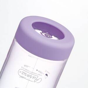 【ワンプッシュボトル】水筒 ボトル 1L ブルー＆ライラック スケーター おしゃれ かわいい 水筒 ボトル 1000ml 直飲み 水筒 ボトル ワンプッシュ 水筒 ボトル 9-046