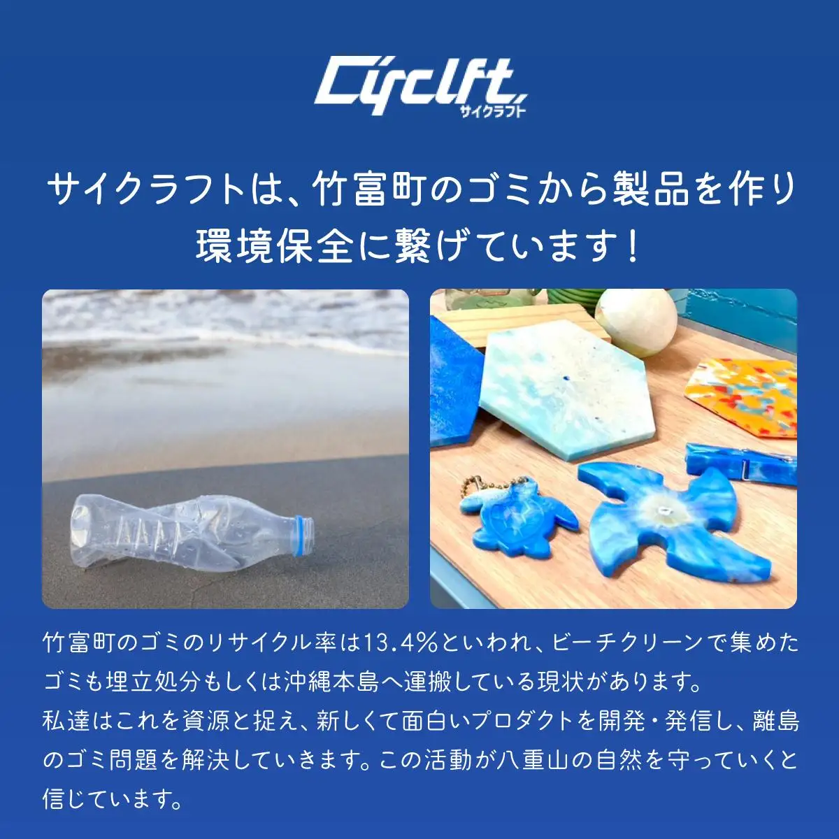 ケーブル巻き取りクリップ　小浜島ぐでしーさー