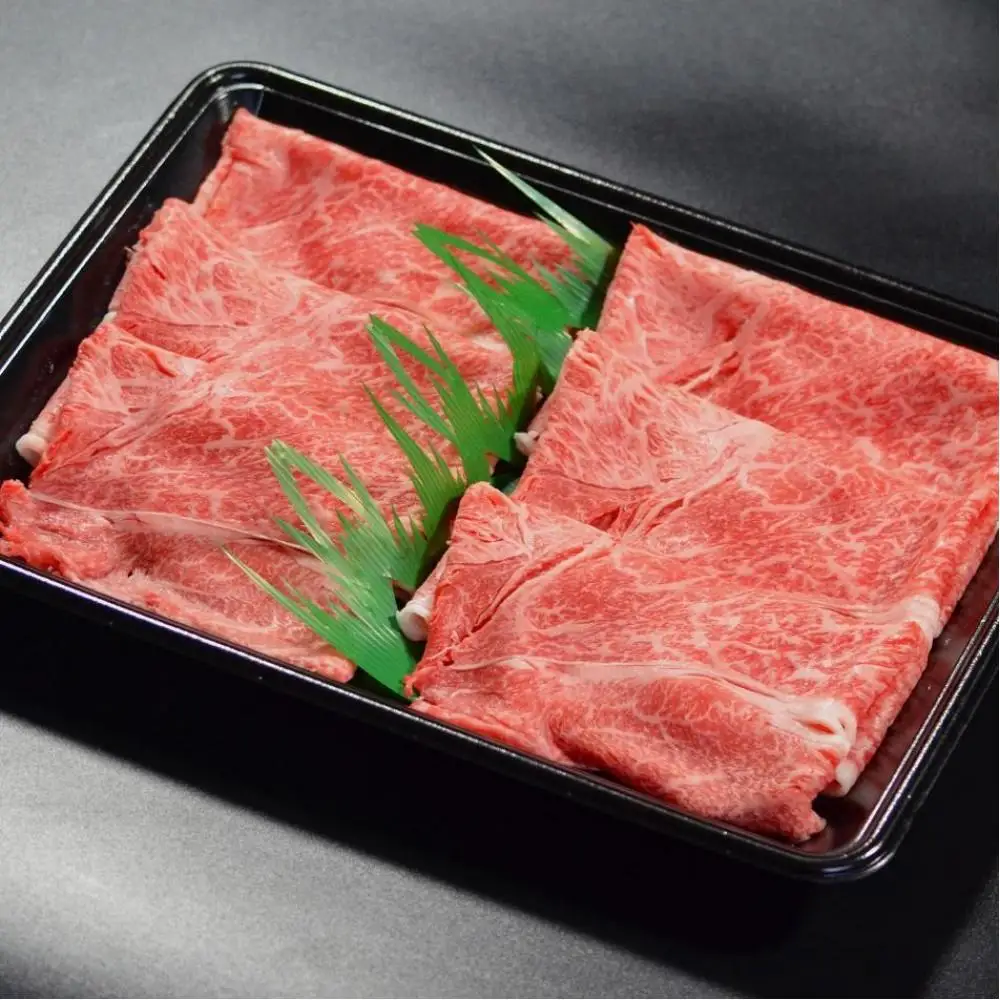 【ふるさと納税】【肉の天園】神戸牛 赤身 モモ しゃぶしゃぶすき焼き450g