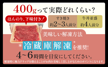 黒毛和牛 モモスライス 800g 黒毛和牛