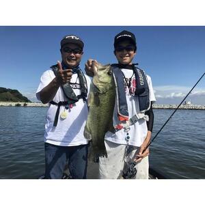 霞ヶ浦ダンディー村川勇介と行く霞ヶ浦ボートフィシング体験チケット（２名様分）２時間コース