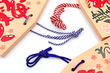 江戸文字職人梅八が書く「記念絵馬」2枚組 [1275]