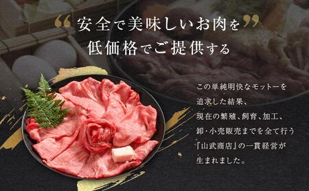 飛騨牛 肩ロース薄切り すきやき・しゃぶしゃぶ用 500g | 牛肉 飛騨牛 山武商店 LZ020