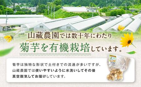【2027年 先行予約】飛騨高山で有機栽培した「菊芋」1kg | 野菜 芋 菊芋 有機栽培 オーガニック 有機JAS認証 おいしい 飛騨高山 有限会社山藏農園 JC014