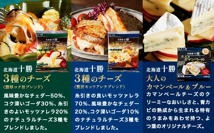 北海道 十勝 よつ葉バター と チーズ の詰合せ A バター 北海道バター