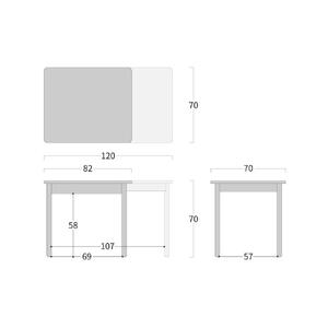 旭川家具 WOW マーチ テーブル 伸張式_04709